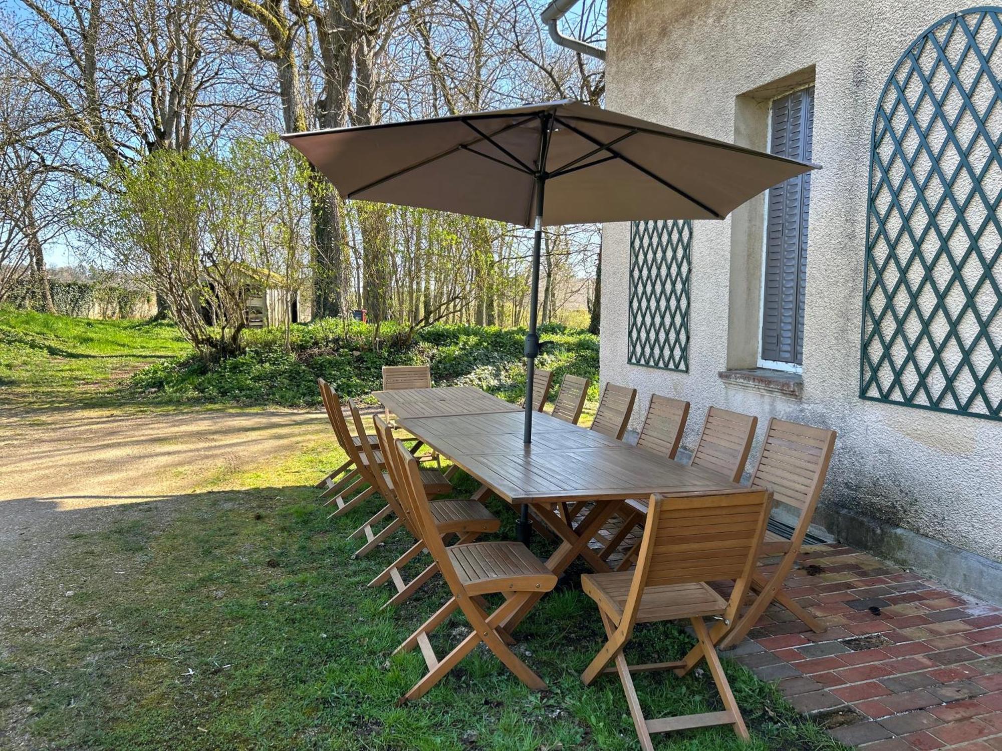 Вилла Le Parc Coulanges-sur-Yonne Экстерьер фото